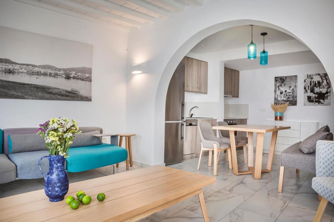 Kostantis Town Suites Mykonos Town Bagian luar foto